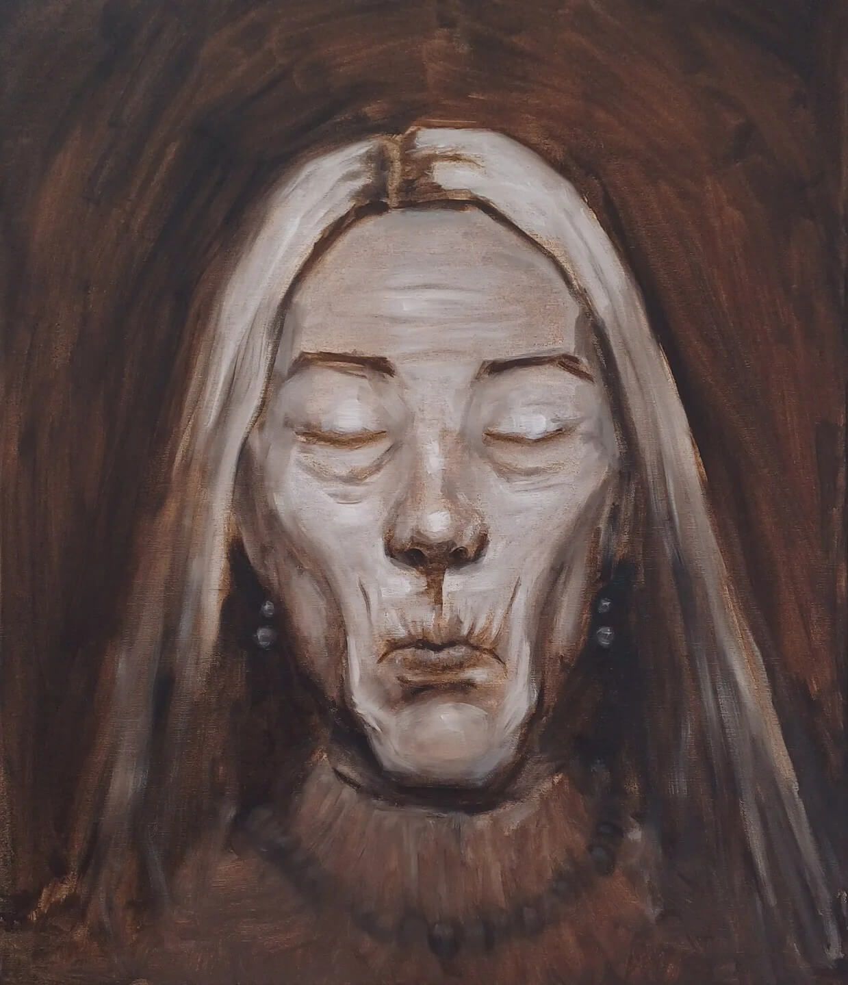 END, 2024, oil on canvas