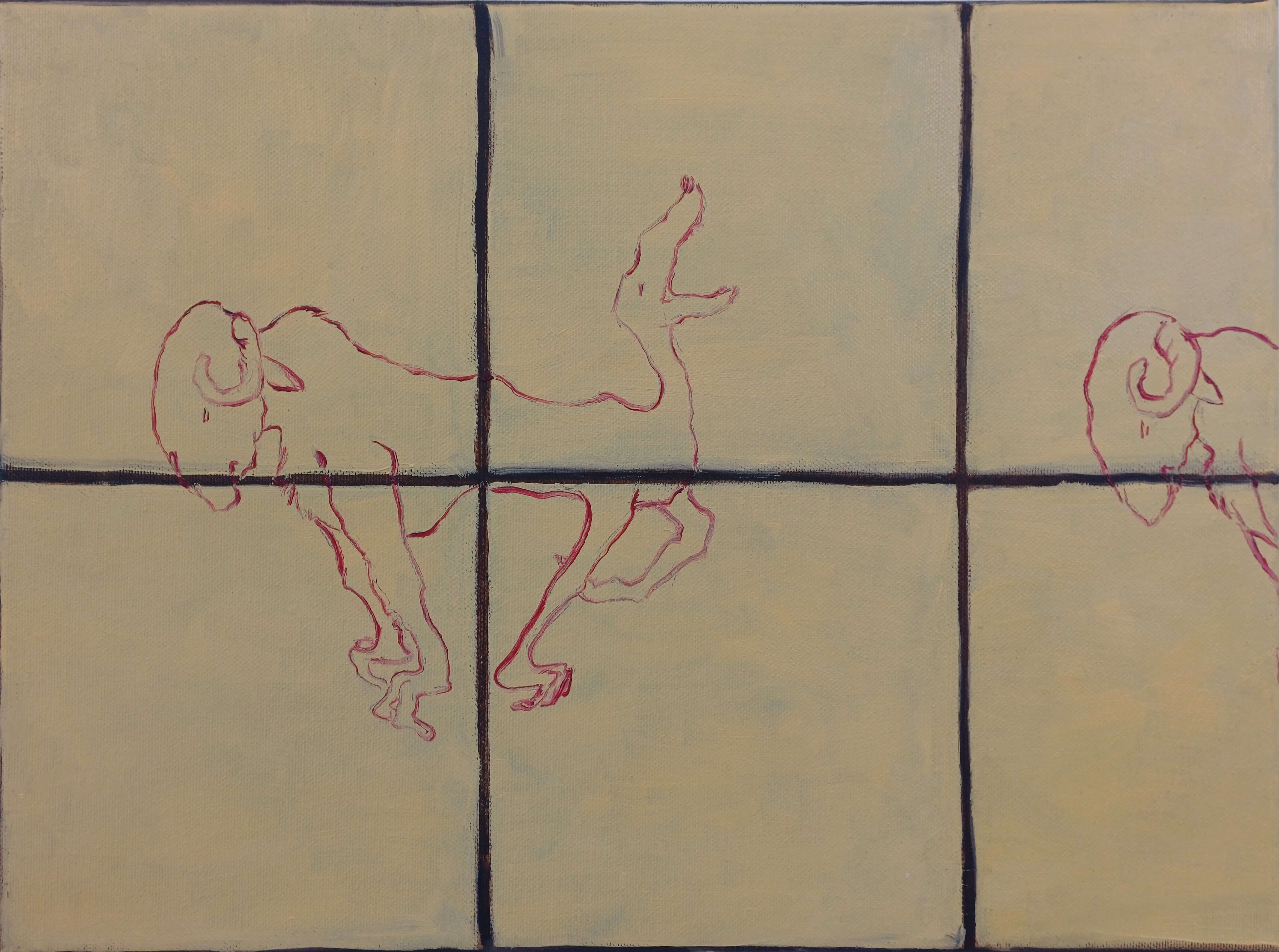 Sorglufu, 2026, oil on canvas