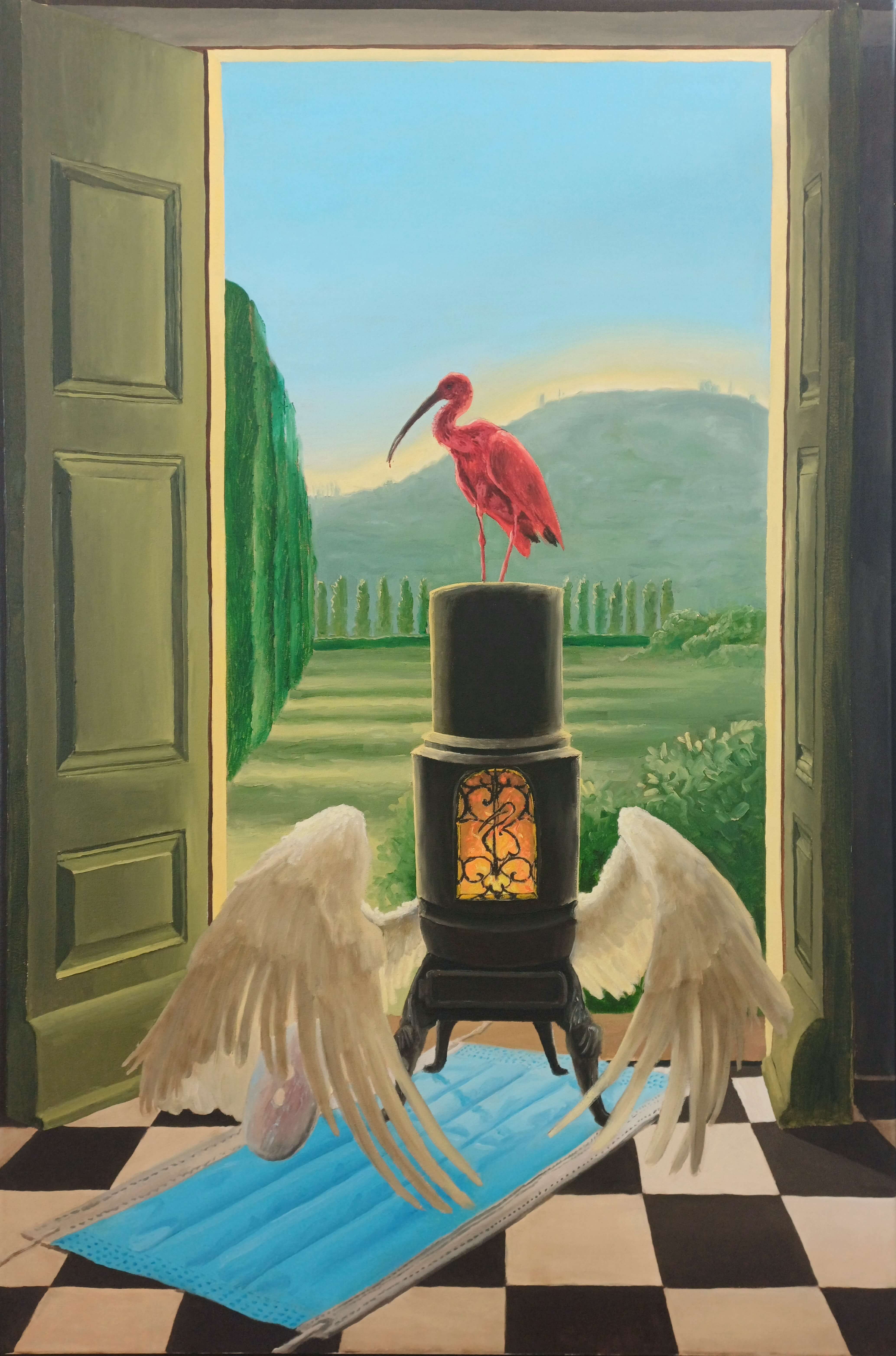Luxperumbra, 2026, oil on canvas