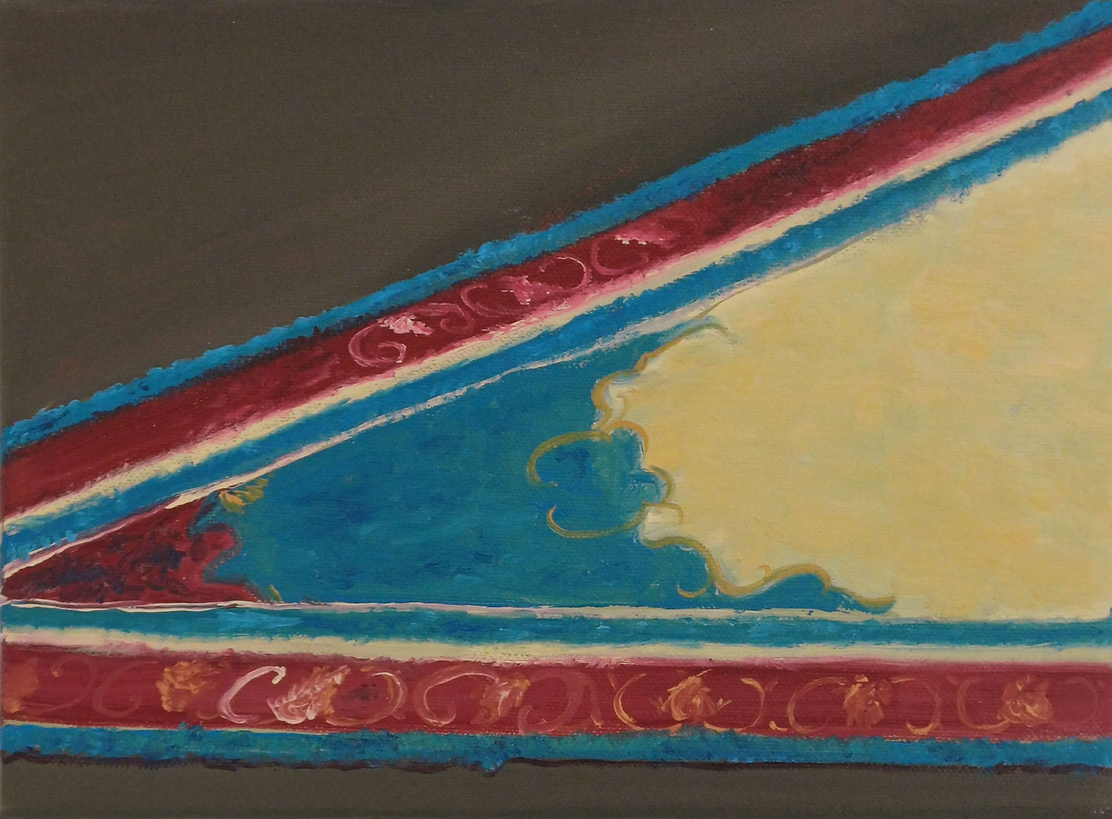 Tapeitia, 2025, oil on canvas