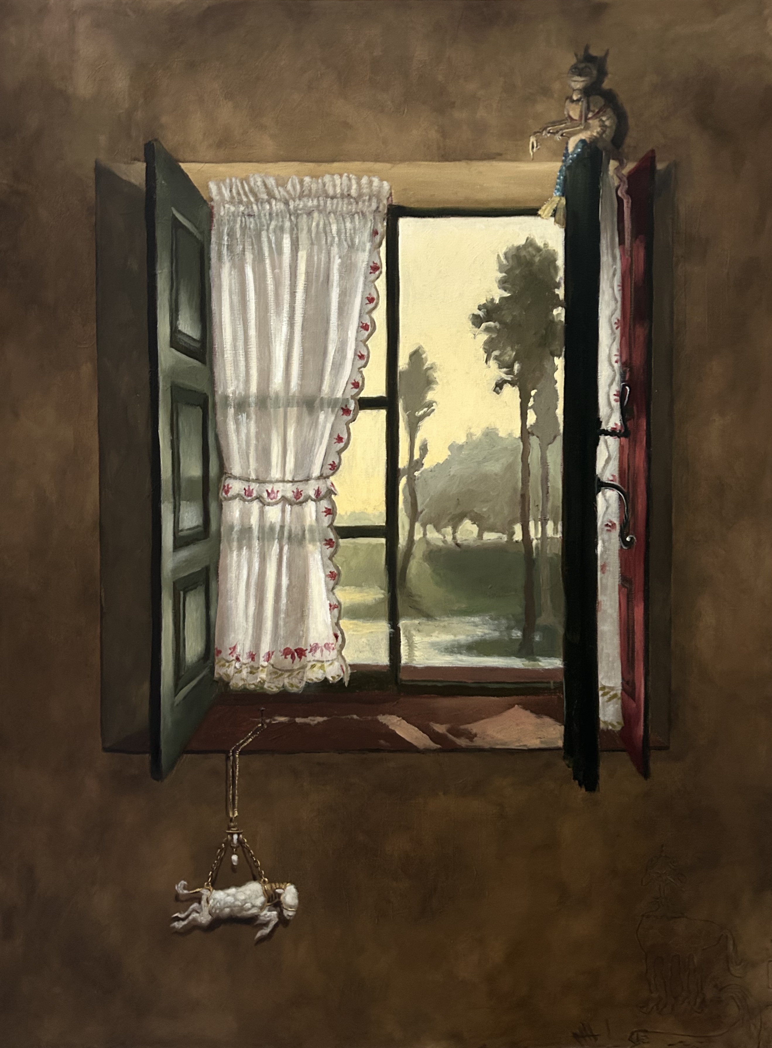 Hiraeth, 2026, oil on canvas